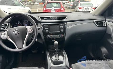 2016 Nissan Rogue S из США, поврежденный, VIN KNMAT2MT0GP656874